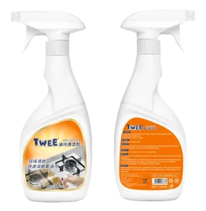 China Manufacturer Eco Friendly Kitchen Spray Degreaser & Oil Stain Cleaner ISO9001 Certified Customizable Packaging