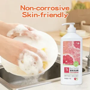China Supplier Private Label Dish Washing Liquid Dish Soap Remove Heavy Oil 1L Low Price OEM Service Liquid Detergent