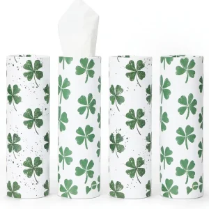 Circle Tissue for Car Pocket Tissues With Eco Friendly Packaging Cylinder Tube Facial Tissue Box Design