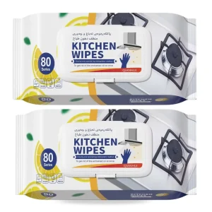 Clean Kitchen Wipes Powerful Oil Stain Household Disposable Cleaning and Strong Oil Removal Range Hood Wet Wipes