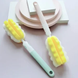 Cleaning Brushes Sponge Material Soft and Strong Function Bottle Multifunctional Cleaning Brushes