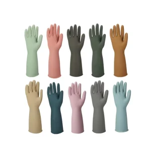 Cleaning Household Glove Rubber Yellow Household Latex Glove Household Kitchen Gloves