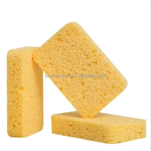 Cleaning Scrub Colored Sponge Non Scratch Kitchen Cellulose Dishwashing Sponge