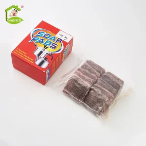 Cleaning Steel Wool Kitchen Cleaning Soap Pad for Dish Washing