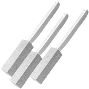 Cleaning Tools Hanging Toilet Bowl Tank Stubborn Stain Cleaner Brush Long Handle Pumice Stone for Toilet Remove Tough Stains