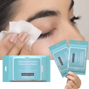 Cleansing Fragrance Free Makeup Remover Face Wipes Cleansing Facial Towelettes for Waterproof Makeup