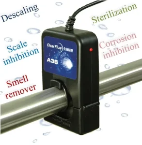 ClearFlow A36 Household Electronic Antiscale Softener 220V Industrial Water Treatment Machinery ABS Magnetic Scale Remover