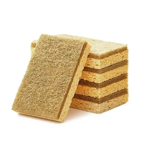 Coconut Shell Wood Pulp Cotton Cellulose Sponge Double Sided Composite Sponge