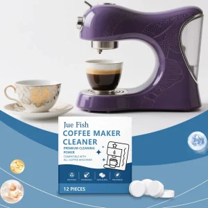 Coffee Machine Cleaner Descaler Tablets Solid Disposable for Household Daily Cleaning Stains and Dirt Decontamination
