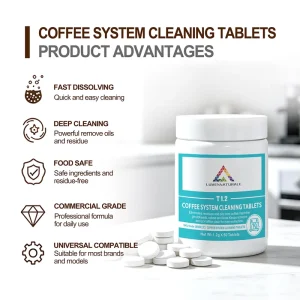 Coffee Machine Cleaning Tablets Remove Coffee Oils and Residues