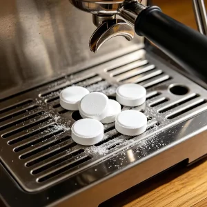 Coffee Maker Cleaning Tablets Universal Descaling Tablets Remove Coffee Oils Residue for All Espresso Drip Coffee Makers