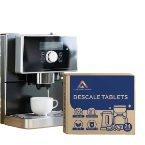 Coffee Maker Descaler Tablet Descale Drip Coffee and Espresso Machines Oil Remove Coffee Maker Descaling Cleaner
