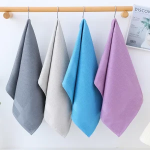 Color Printed Tea Towel Quick Dry Washing Towel Home Appliance Absorbent Dish Towel