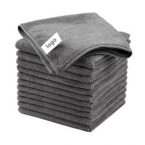 Colorful Luxury Square Kitchen 100% Microfiber Cleaning Cloth Towels