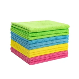 Colorful Microfiber Kitchen Cloth Super Absorbent Quick Dry Lint Free Multi Purpose Cleaning Towel OEM Export