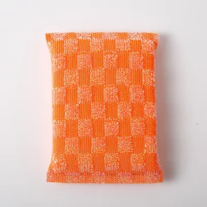 Colorful Multipurpose Heavy Duty Rust Removal Double Side Dishwashing Sponge Kitchen Scouring Pad