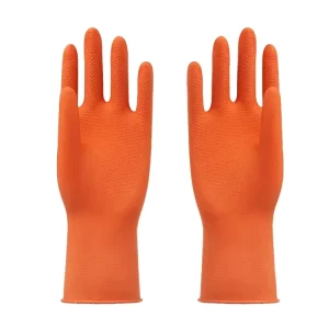 Comfortable Kitchen Cleaning Washing Gloves Latex Rubber Gloves Long Household Gloves
