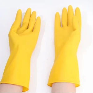 Comfortable Latex Gloves for Household Cleaning Waterproof General Purpose Guantes De Latex