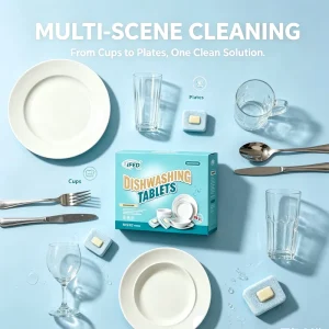Commercial Grade Bulk Dishwashing Tablets Superior Performance for High Load Kitchens