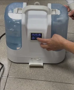 Compact Lightweight Household Fabric Cleaner with Wet and Dry Steam Cleaning for Carpet Sofa Car Hotel Use SpotWasher