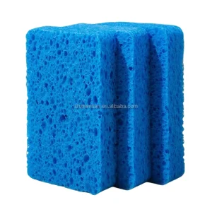 Compressed Cellulose Sponge for Kitchen Dish Washing and Car Cleaning
