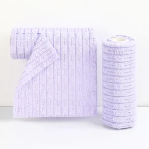 Convenient Tear-away Polyester Woven Kitchen Roll Towels Extra Thick Microfiber Oil Absorption Lint-free Dish Drying Cloths