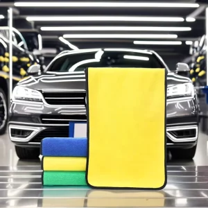 Coral Fleece Car Drying Towel Large 400gsm Microfiber Cleaning Cloth for Car Care Glass for Kitchen Washing Bag