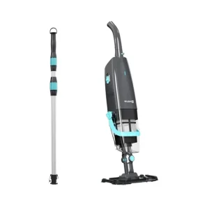 Cordless 16 Gal Min Powerful Pool Vacuum Cleaner Rechargeable Ground Pools Spas Hot Tubs 60 Mins Runtime Cleaning Tool Accessory