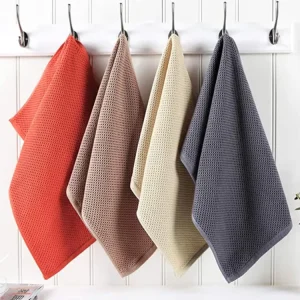 Cotton Hand Kitchen Towels Cotton Dish Cloths Waffle Kitchen Dish Towels Set for Kitchen