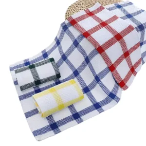 Cotton Kitchen Cleaning Cloth Thick Dish Rags Waffle Weave Washcloths Dish Cloths Ultra Absorbent