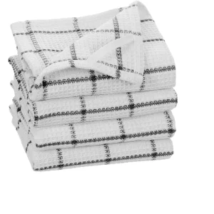 Cotton Printed Quick Dry Dish Kitchen Towel for Cleaning Windows Glass Living Room Surfaces