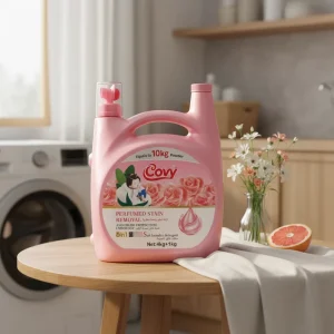 Covy Rose Laundry Detergent 5kg High Efficiency Stain Remover Household Washing Liquid for Clothes