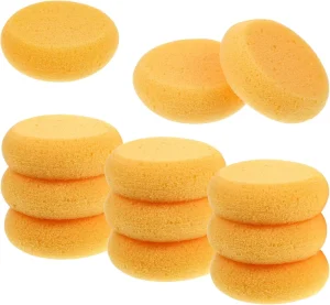 Craft Pots & Kitchen Leather Care Clay Sponges Pottery Horse Bridle Cleaning Sponge & Shoes Scouring Pads by Pottery