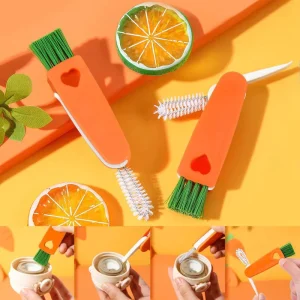 Creative Plastic Cleaning Brush for Cup Nipple Gap and Groove No Dead Angle