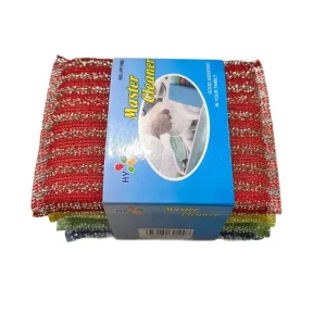 Cross Border Sustainable Thickened Dishwashing Sponge Block Scouring Pad Kitchen Supplies Cleaning Sponge Scrubbing Dishcloth