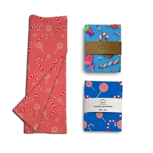 Custom 100% Cotton Floral Kitchen Dish Towels Printed Design Tea Towels Soft Absorbent Eco-Friendly Quick-Dry Minimum Order