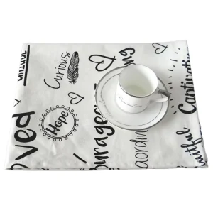 Custom 100% Cotton Washable Printed Kitchen Tea Towel Absorbent Home Dish Towel