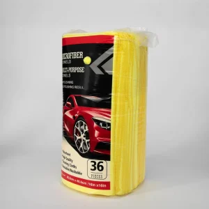 Custom 36pc MicroFiber Car Cleaning Towel SuperAbsorbent High Low Hair Towel 80Polyester20polyamide Cloth Wipe Washcloth for Car