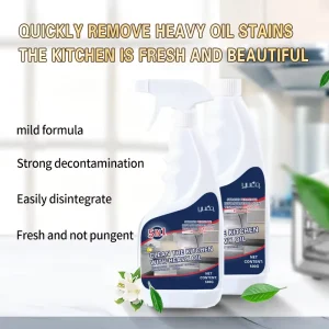 Custom 5 in 1 Kitchen Degreaser Cleaner Heavy Oil Stain Grease Remover Strongly Removal Cleaner