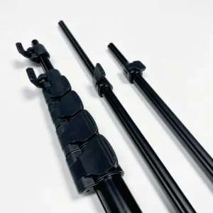 Custom 900mm Aluminum Telescopic Pole with Single Sided Double Sided Extending for Household Cleaning Tools Accessories