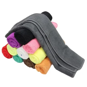 Custom Absorbent Microfiber Cloth Kitchen Towels Microfiber Towel Roll Towels With Logo