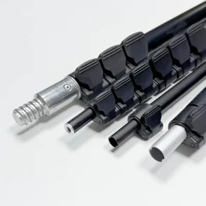 Custom Aluminum Extension Tool with Flip Lock Telescopic Pole 22ft Cleaning Tooling