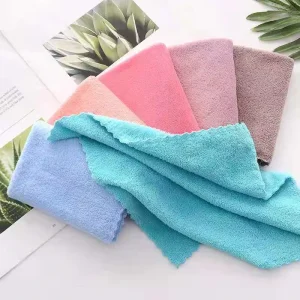 Custom Cleaning Products Home Hand Clean Towels Household Microfiber Cloth Reusable Microfiber Kitchen Towel Cloth Rags