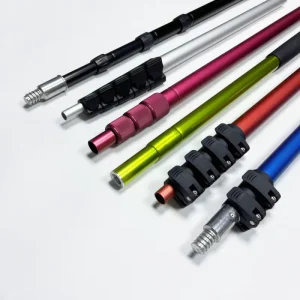 Custom Colorful Aluminum Telescopic Extension Pole Window Cleaning Pole for Multi Purpose