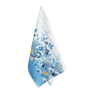Custom Cotton Tea Towel Printed Pattern Soft Thick Washable Kitchen Accessories for Cleaning Home