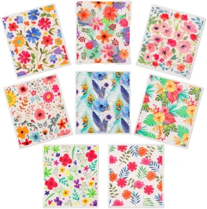 Custom Designed Original Swedish Dish Cloths Spring Patterns Cleaning Towels for Kitchen