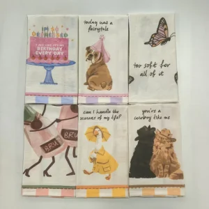 Custom Digitally Printed Tea Towel 100% Cotton Twill Printed Kitchen Tea Towel