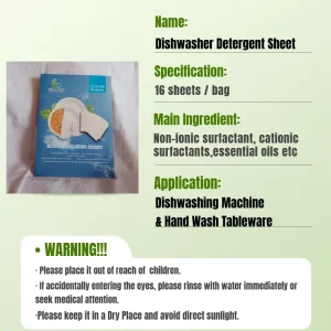 Custom Eco Friendly Bio based Enzyme Ultra Dishwashing Detergent Tablets Bio based Surfactant Lemon Scented Disposable Clean