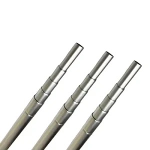 Custom Extension Rescue Pole New Design Anodized Black Aluminum Telescopic Pole with Twist Lock Pro Cleaning Handle