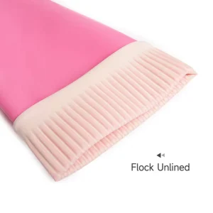 Custom Extra Long Thick Latex Gloves for Household Use Comfortable Waterproof Kitchen Cleaning Coloured Gloves